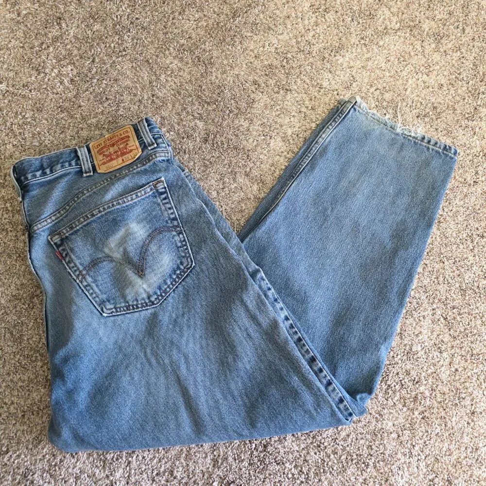 Levi's 560 Jeans Men's 38x32 Baggy Loose Tapered Leg Comfort Fit!